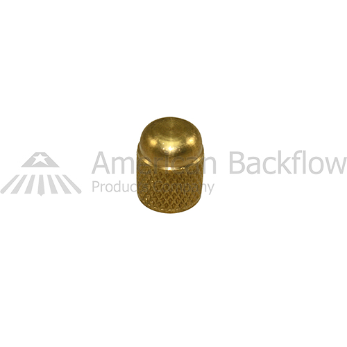 1/4" SAE Threaded Brass Finger Cap | American Backflow